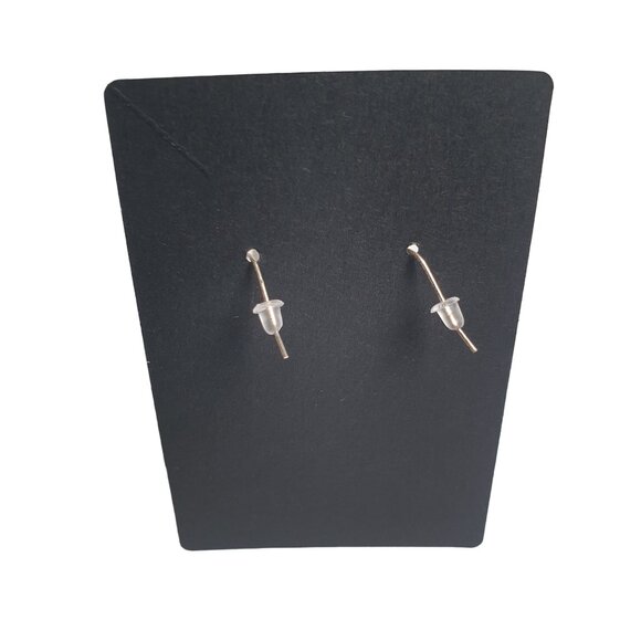 Vintage Dangle Earrings Clear Acrylic Modest Style Costume Casual Gift - Picture 3 of 3